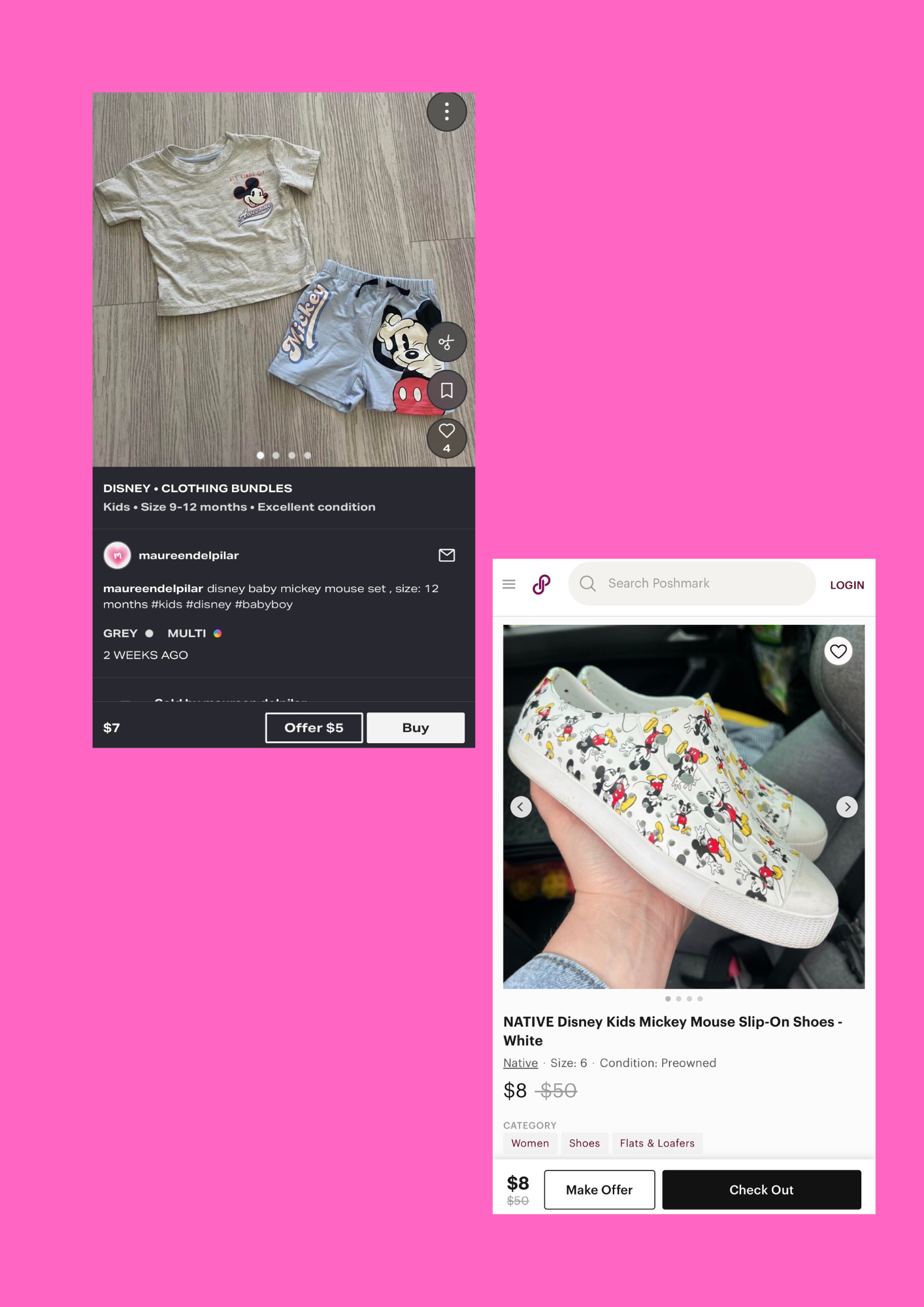 custom digital second hand outfit booklet