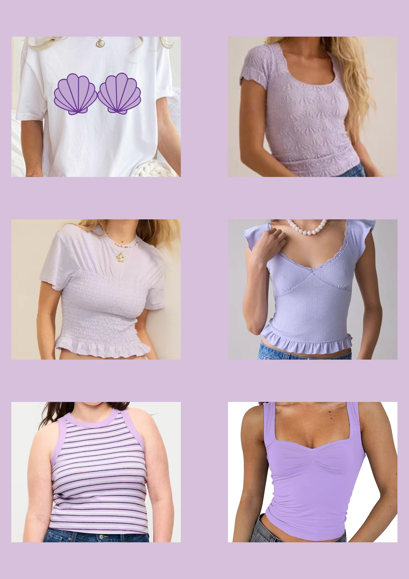 little mermaid digital outfit booklet